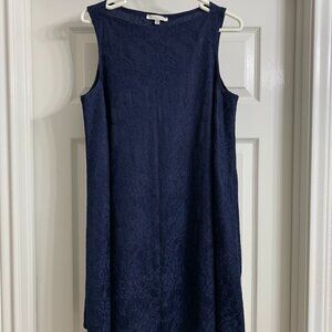 Tash + Sophie Women's Navy Blue Sleeveless Dress, Size 10
